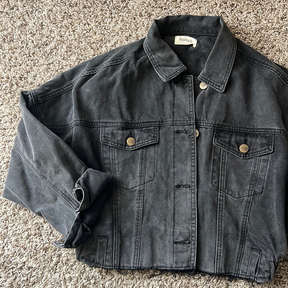Never been worn mono moto jacket size small